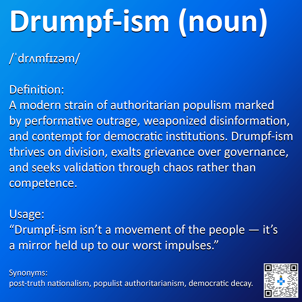 Proposal: Why We Should Call Trumpists “Drumpf-ists”